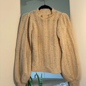 Gorgeous puffed sleeve Ulla Johnson sweater in xsmall purchased fr Jill Roberts